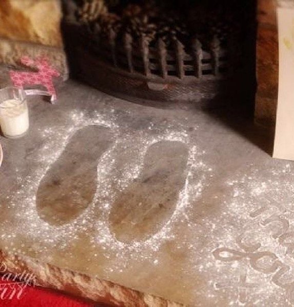 Следы Деда Мороза