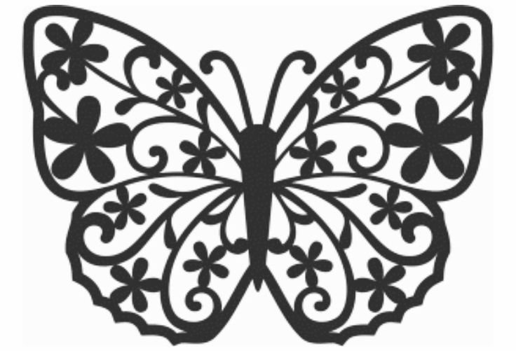 Ажурные бабочки