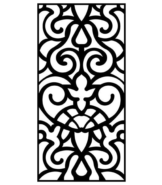 Настенный узор