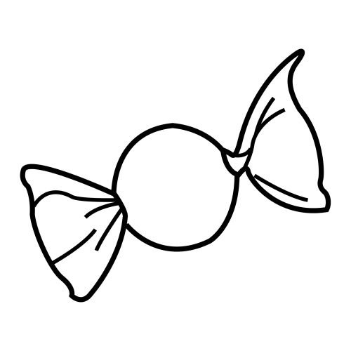 Конфеты для раскрашивания для детей