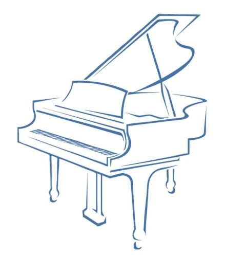 Фортепиано рисунок для детей