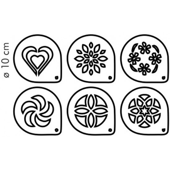 Трафарет для капучино