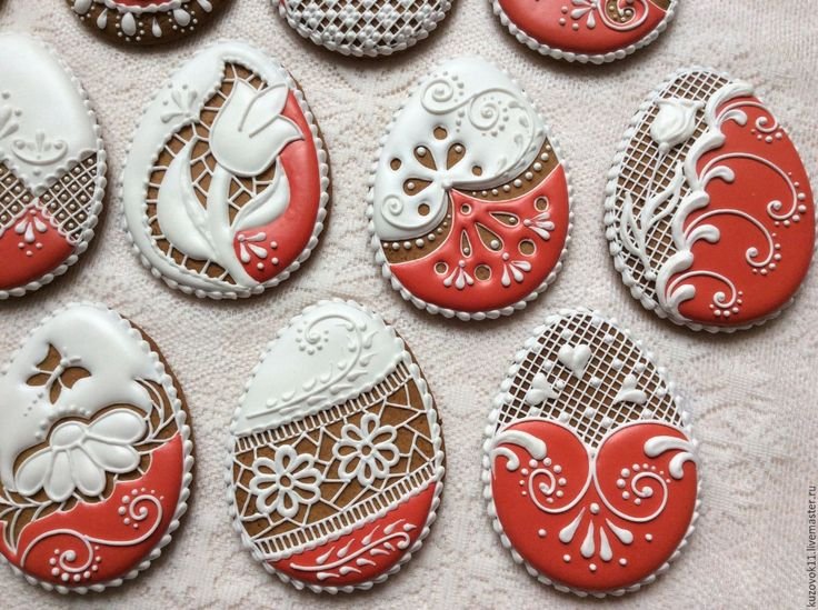 Имбирные пряники расписные