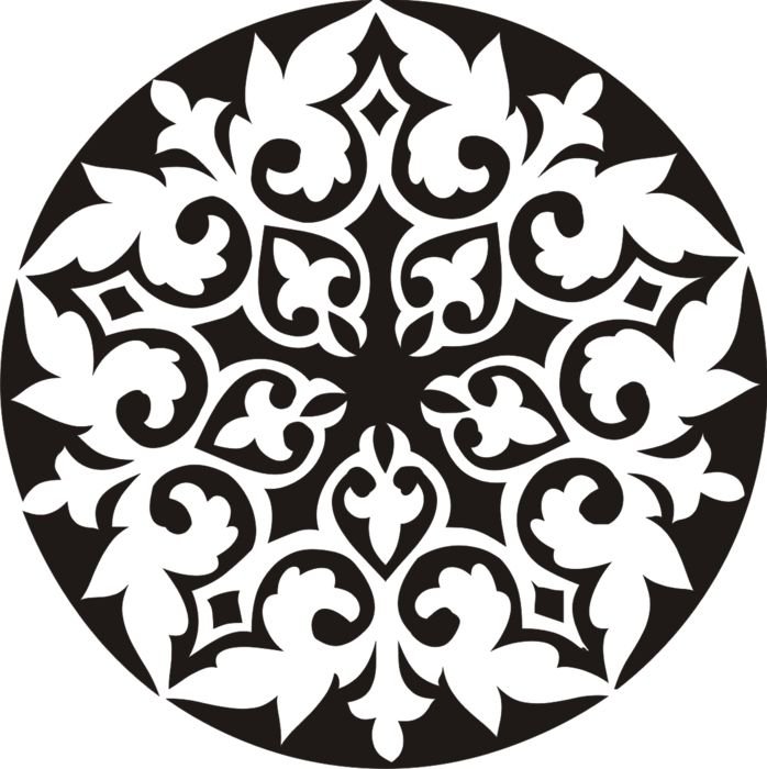 Орнамент в круге