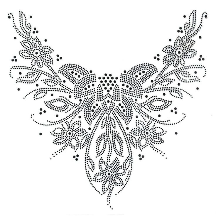 Орнамент для люневильской вышивки