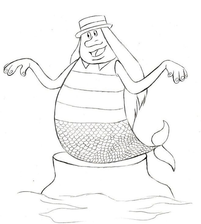 Летучий корабль мультфильм водяной