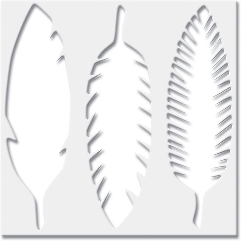 Перо трафарет