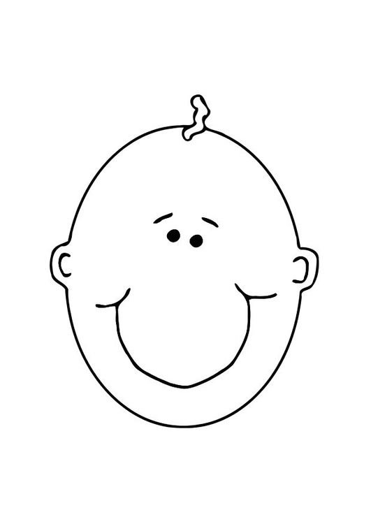 Контур лица