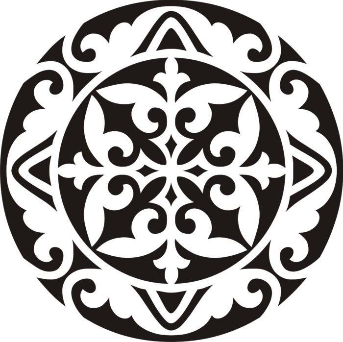 Казахские узоры и орнаменты