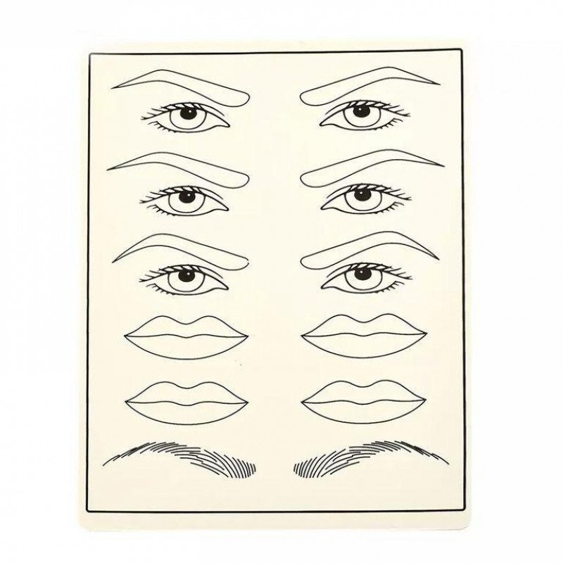 Эскиз бровей