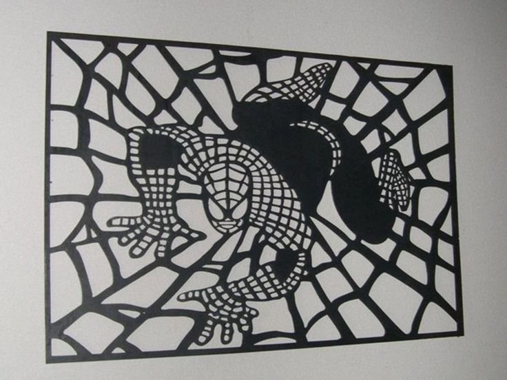 Декоративное панно из металла