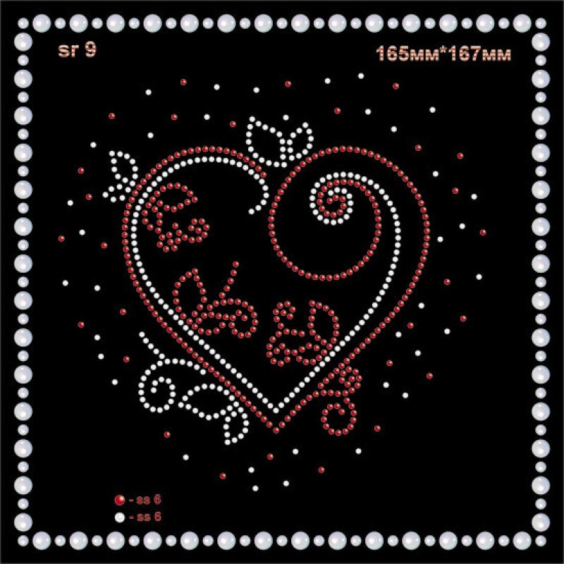 Узоры из страз