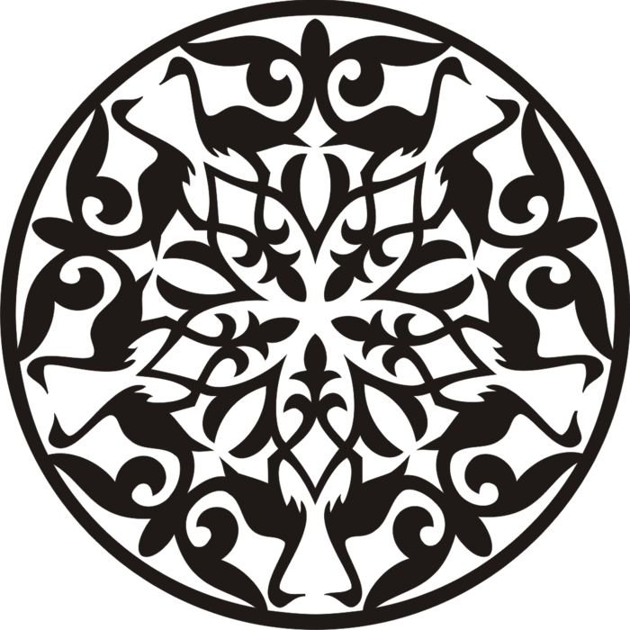 Орнамент в круге