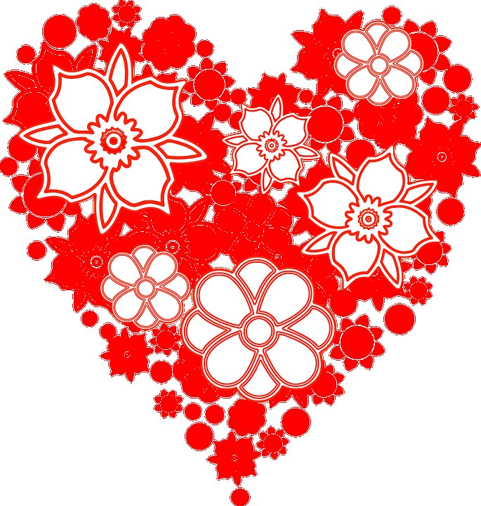 Сердечко шаблон