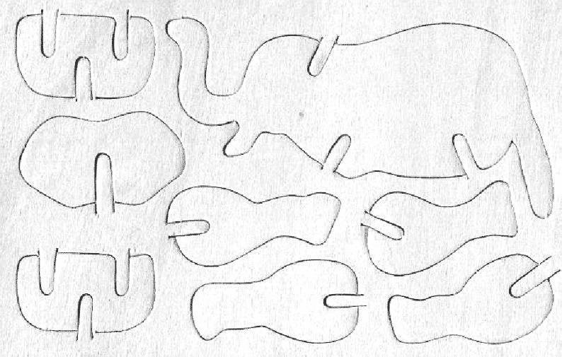 Фигурки для выпиливания