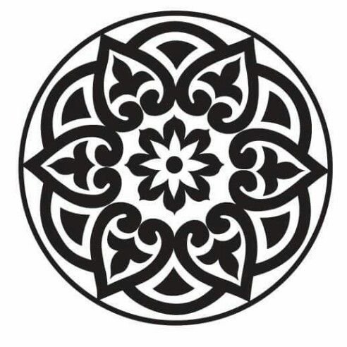 Круговой узор