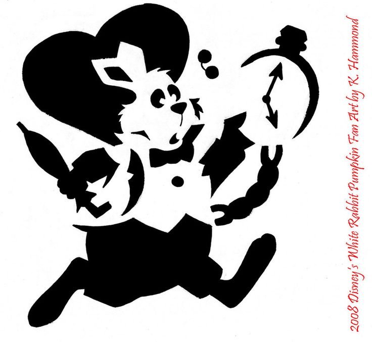 Белый кролик Алиса в стране чудес