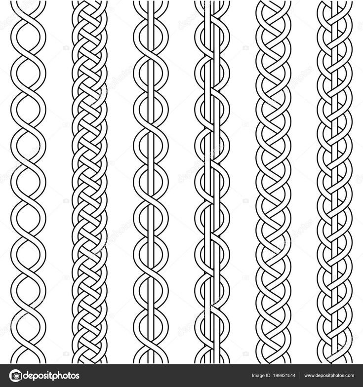 Орнамент плетенка