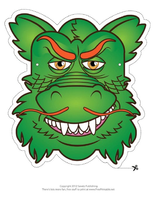 Маска змея Горыныча