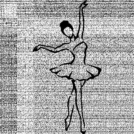 Балерина рисунок