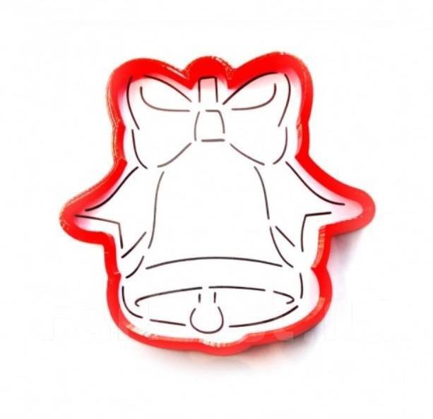 Пряник в виде колокольчика