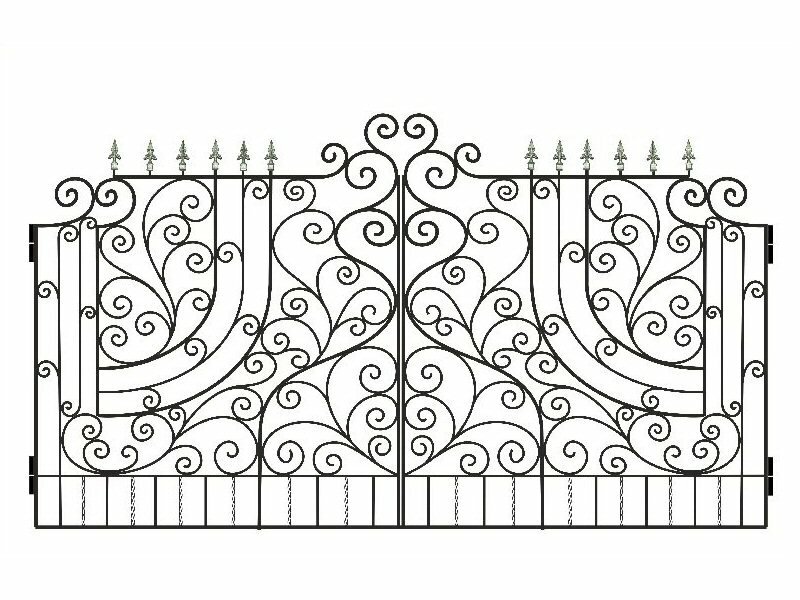 Орнамент для ворот