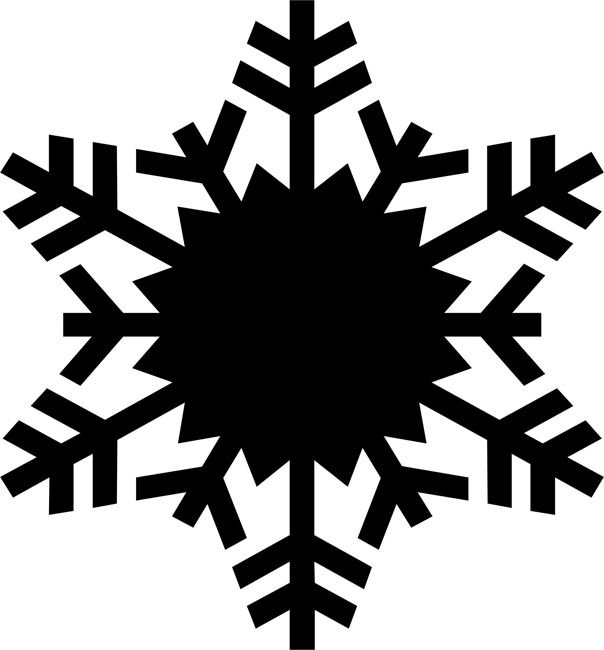 Шаблоны снежинок