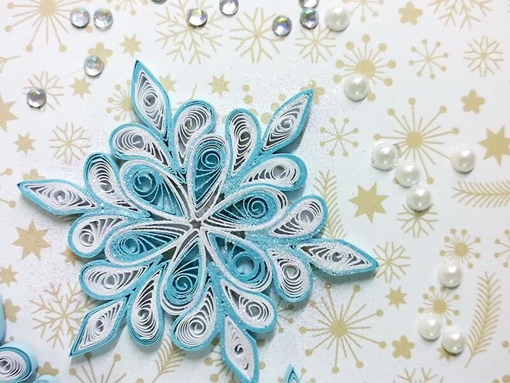 Новогодний квиллинг