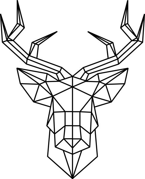 Животные в геометрическом стиле