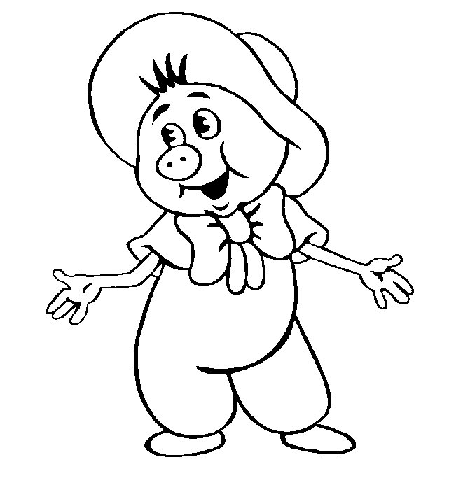 Герои советских мультфильмов раскраски