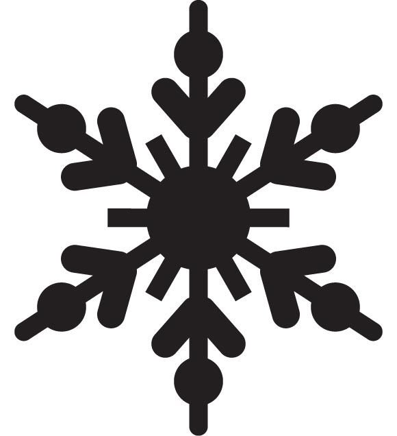 Снежинка вектор