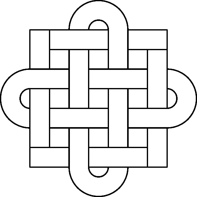 Плетеный орнамент