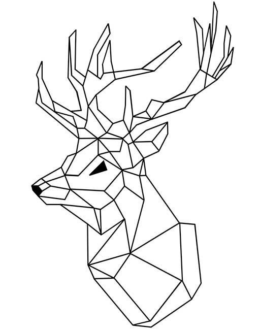 Геометрический стиль рисования