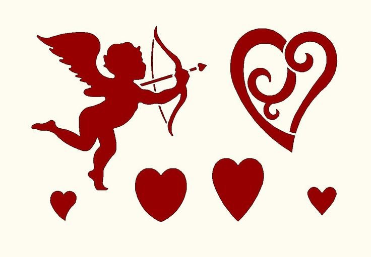 Наклейки на день влюбленных