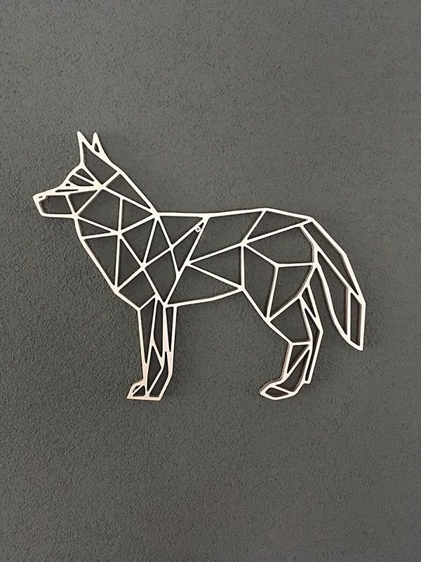 Геометрические животные простые