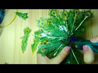 Елка из 3д ручки