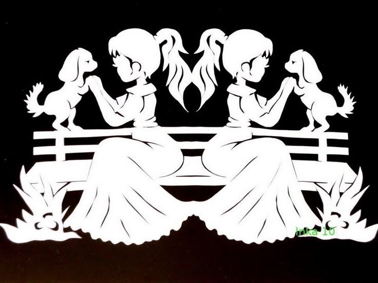 Симметричная аппликация