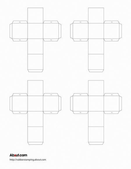 Развёртка Куба 4 на 4