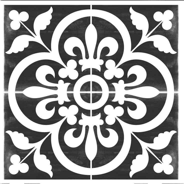 Трафарет плитка азулежу