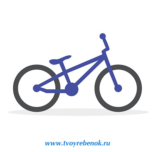 Чертеж велосипеда для 3 д ручки