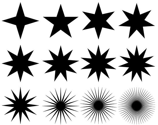 Звездочки Графика