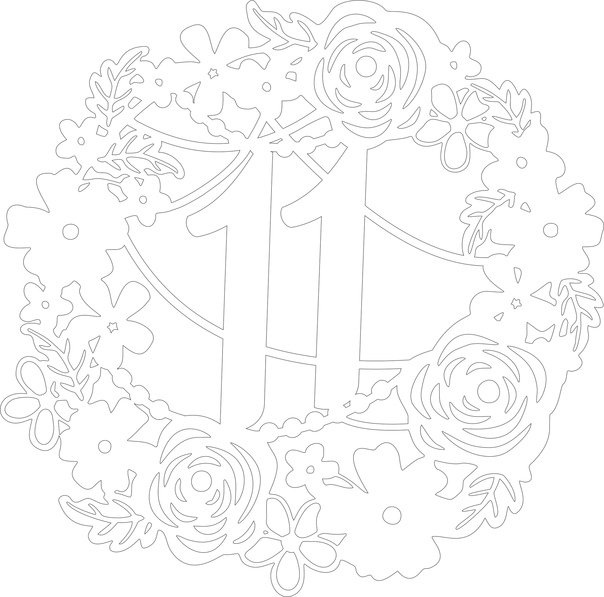 Вытынанки с юбилеем