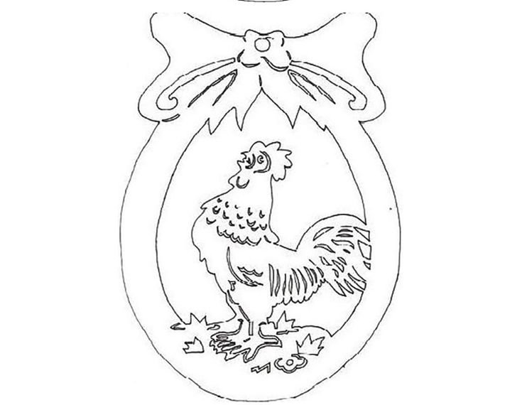 Пасхальные картинки трафареты