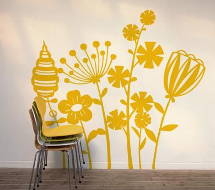 Трафареты для декора интерьера