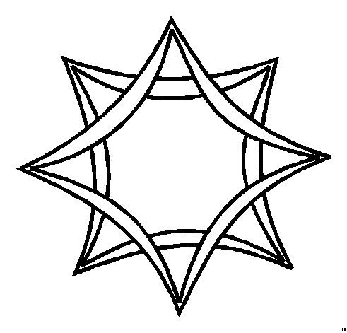 Символ Богородицы восьмиконечная звезда