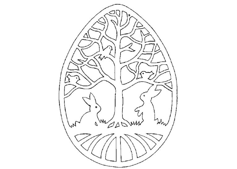 Вытынанка Пасха шаблоны для вырезания