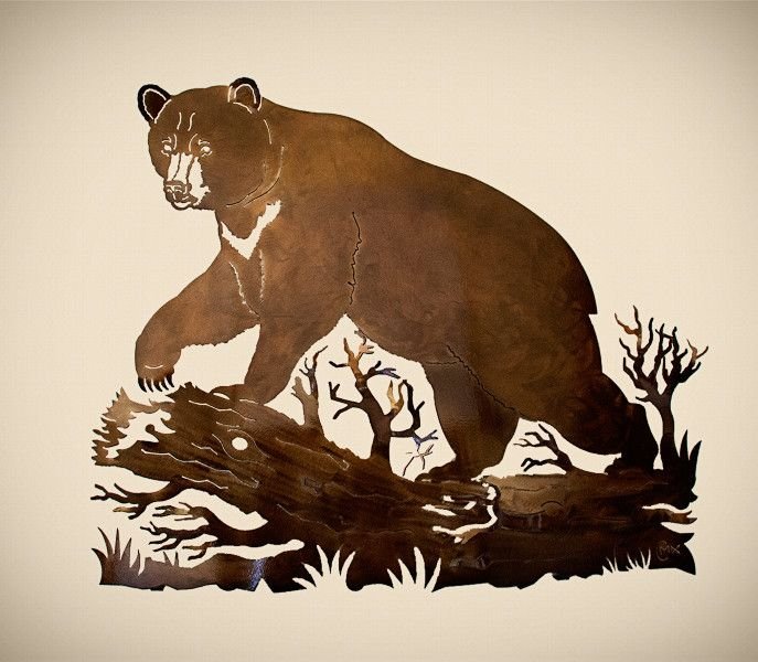 Силуэтное Выжигание по дереву