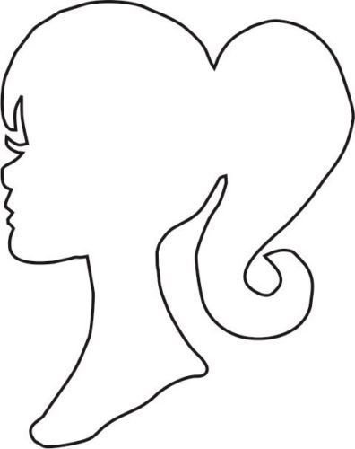 Контур головы