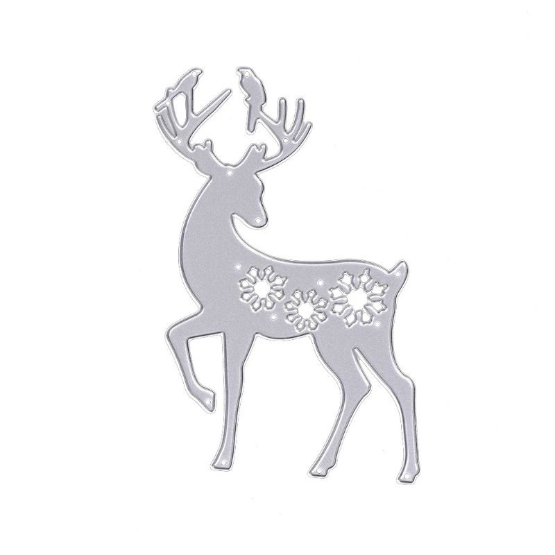 Шаблон оленя