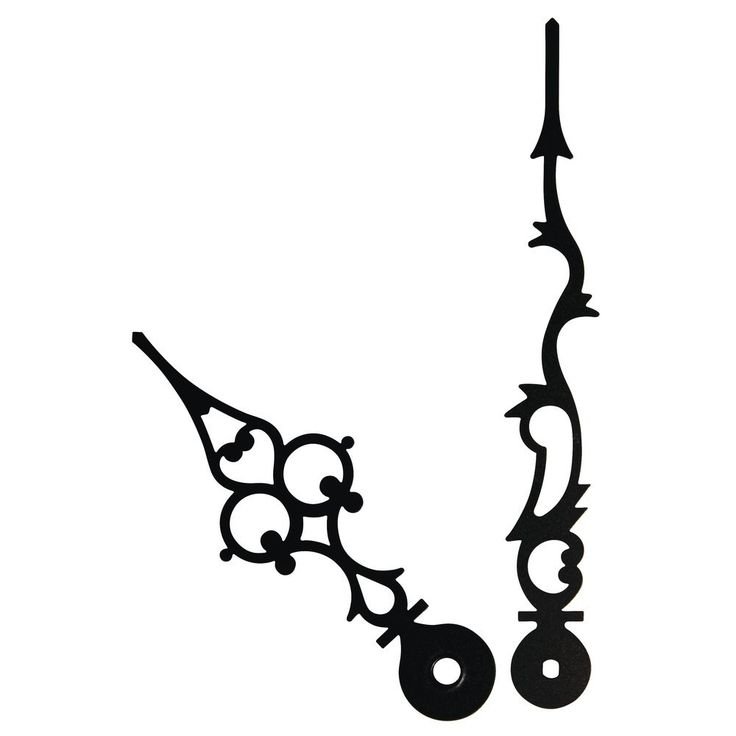 Ажурные стрелки для часов